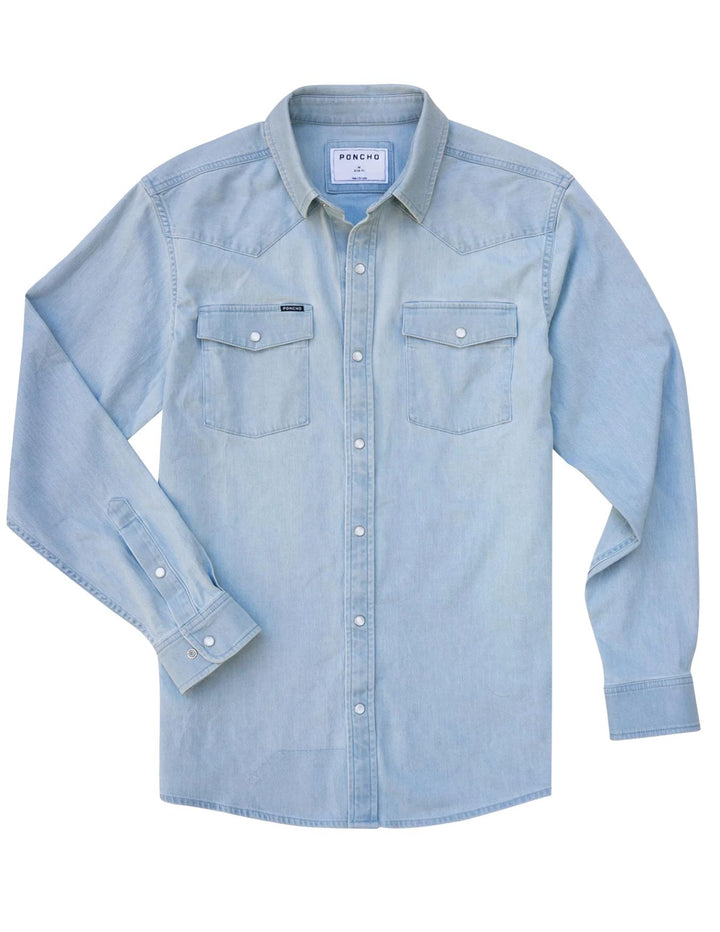 Poncho Mens The Marfa Long Sleeve Shirt