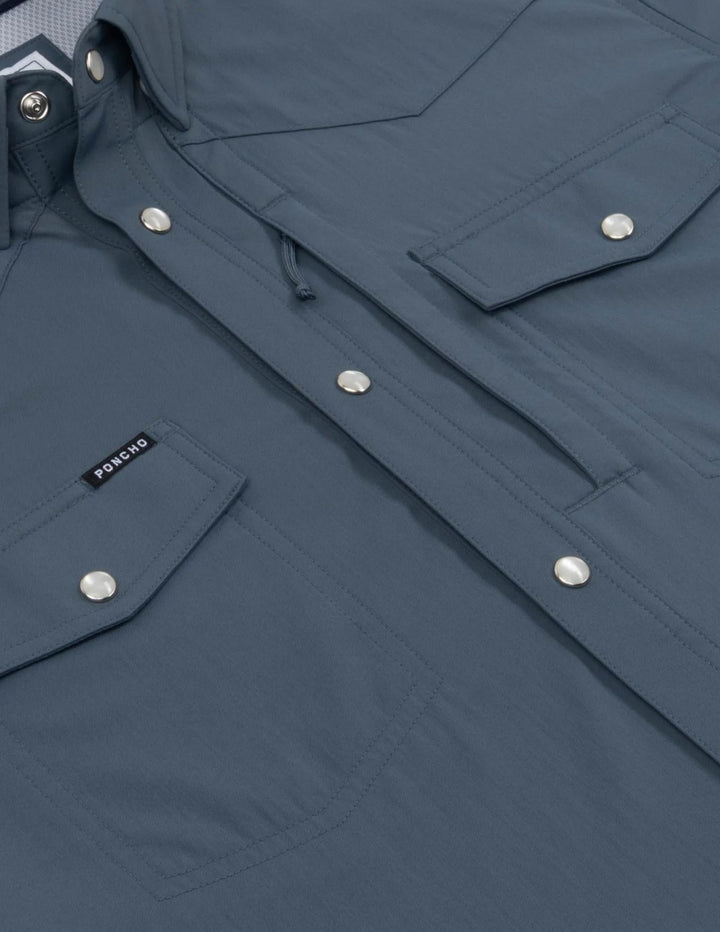 Poncho Mens The Dogtooth Short Sleeve Shirt