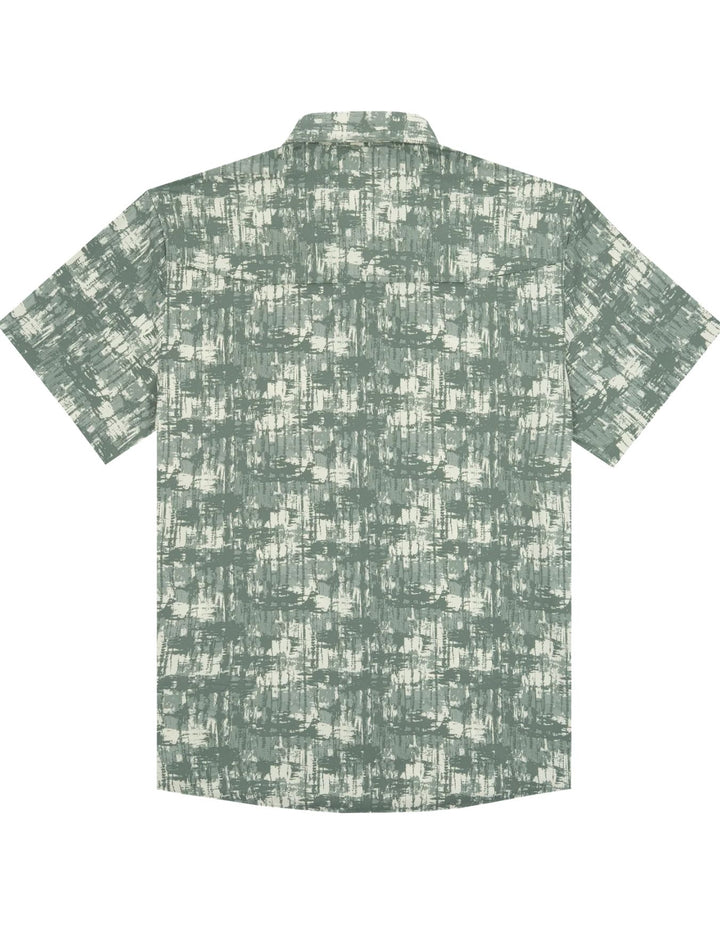 Poncho Mens The Chicken on a Hook Short Sleeve Shirt