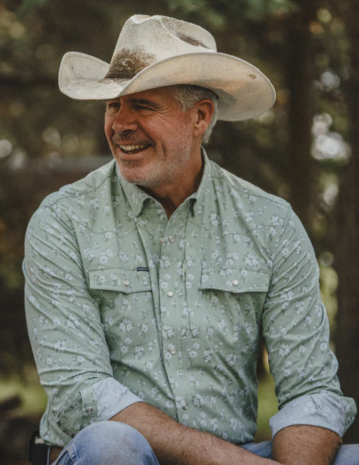 Poncho Mens The Wild Bill Long Sleeve Shirt