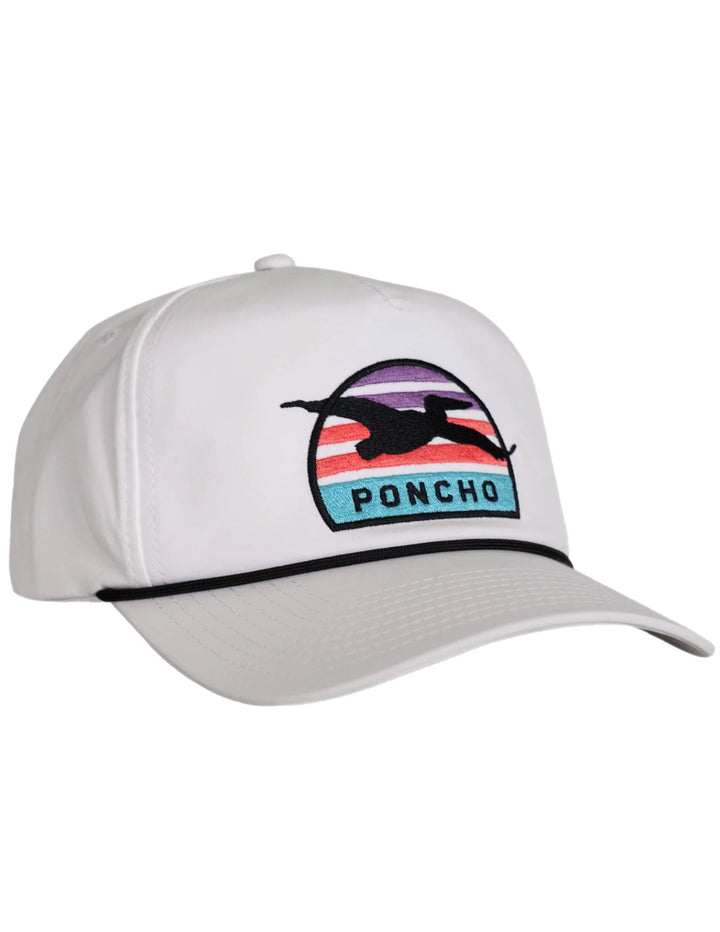 Poncho Mens Pelican Rope Hat