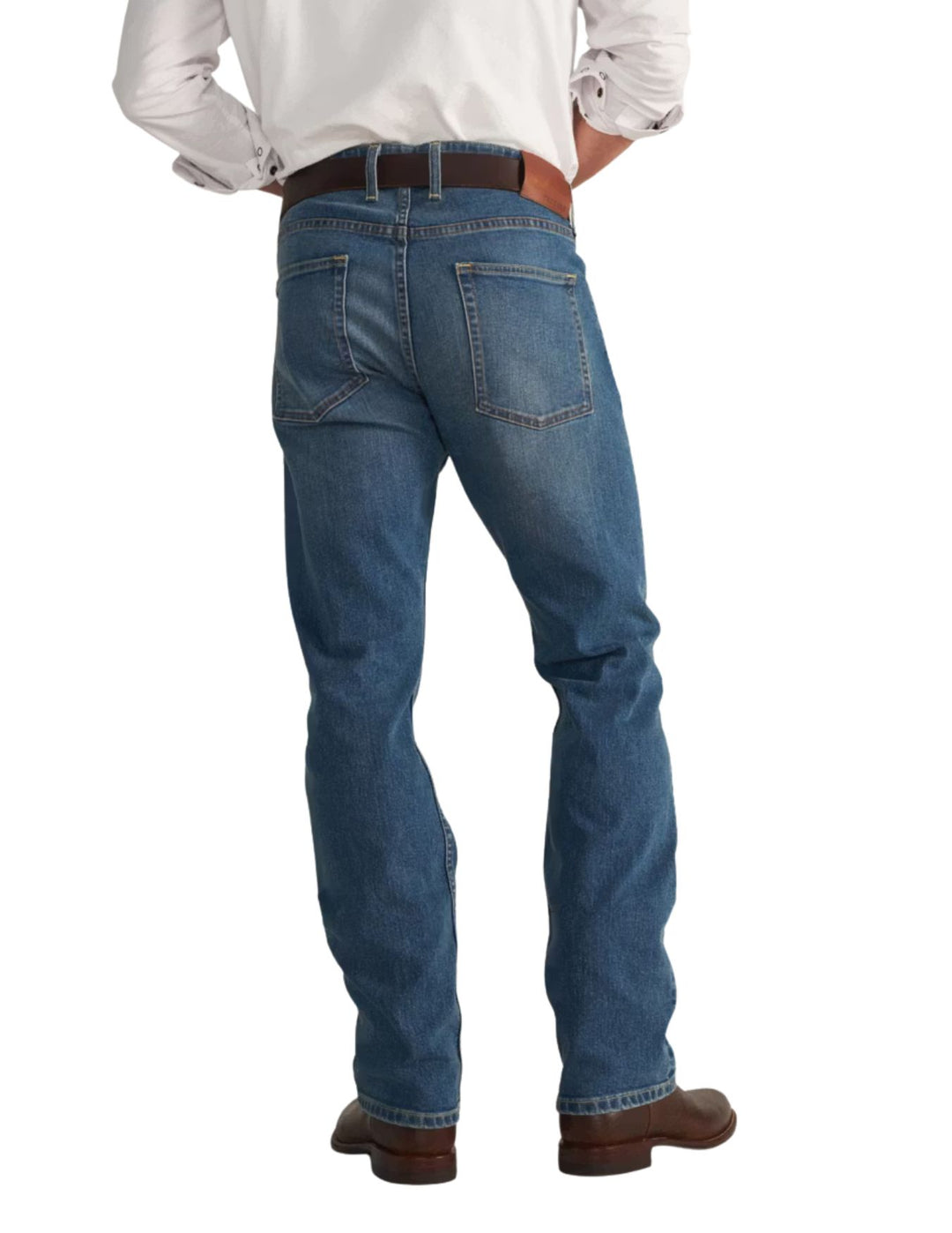 Tecovas Mens Medium Slim Straight Stretch Jeans