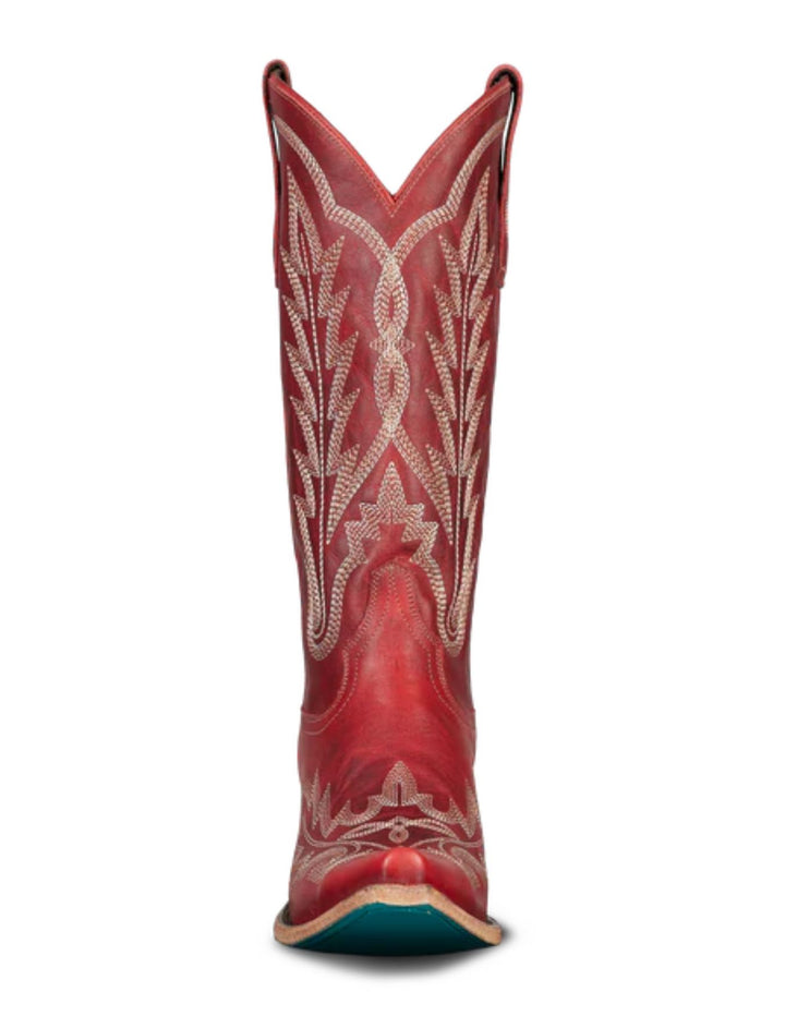 Lane Womens Lexington Smoldering Ruby Boots
