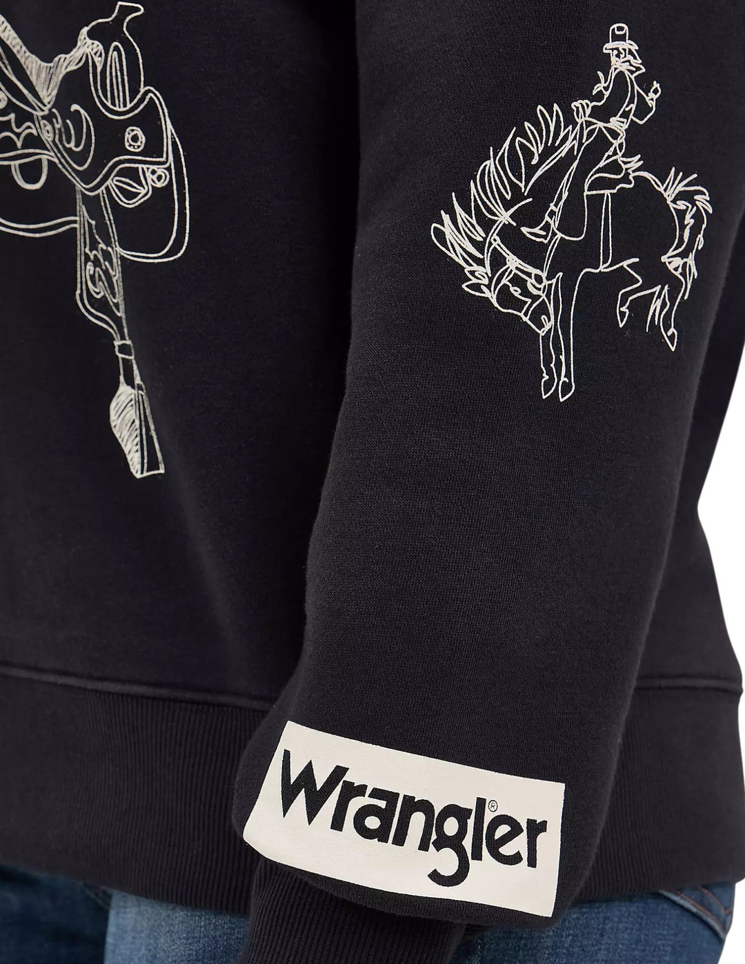 Wrangler Womens Wrangler Icons Pullover Sweatshirt