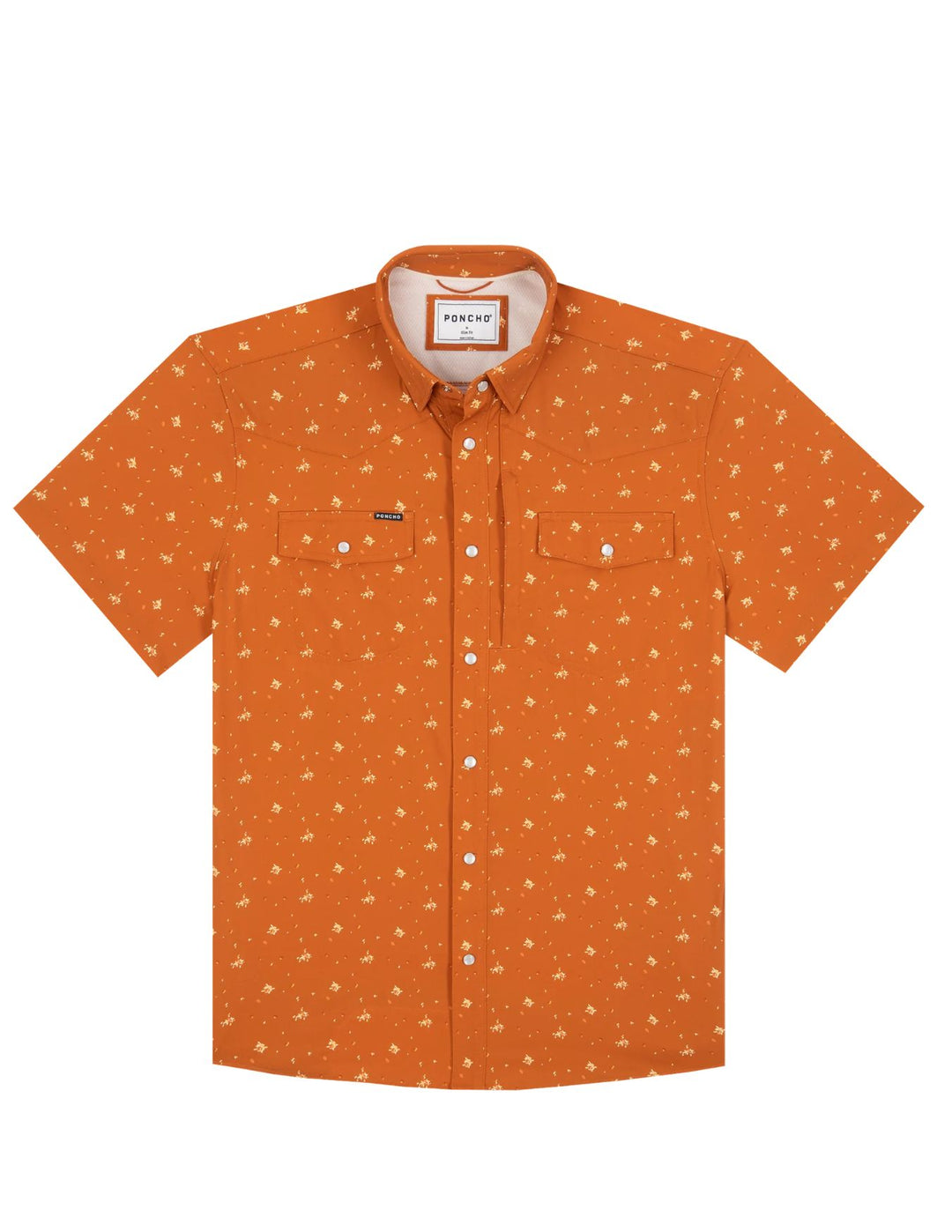 Poncho Mens The Fourth and Five Short Sleeve Shirt