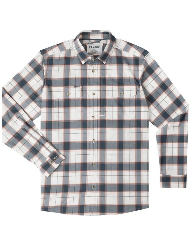 Poncho Mens The Half Moon Long Sleeve Shirt