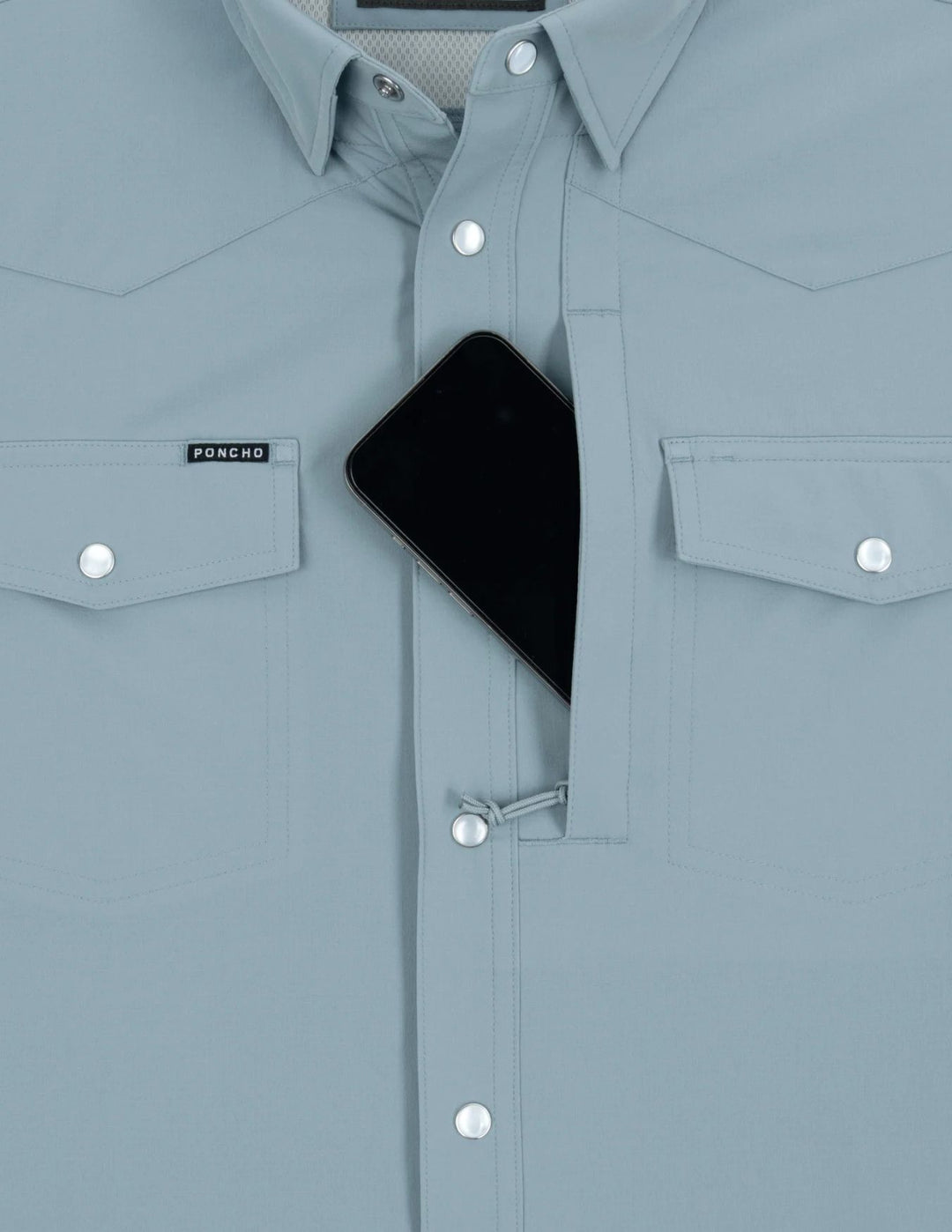 Poncho Mens The Biscayne Short Sleeve Shirt