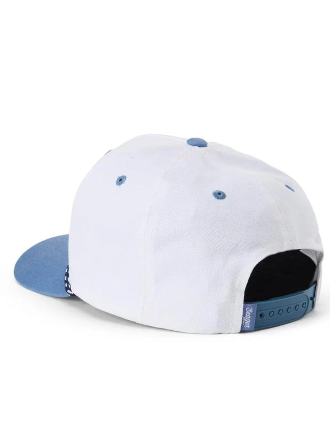 Seager Mens White Greenhead Snapback