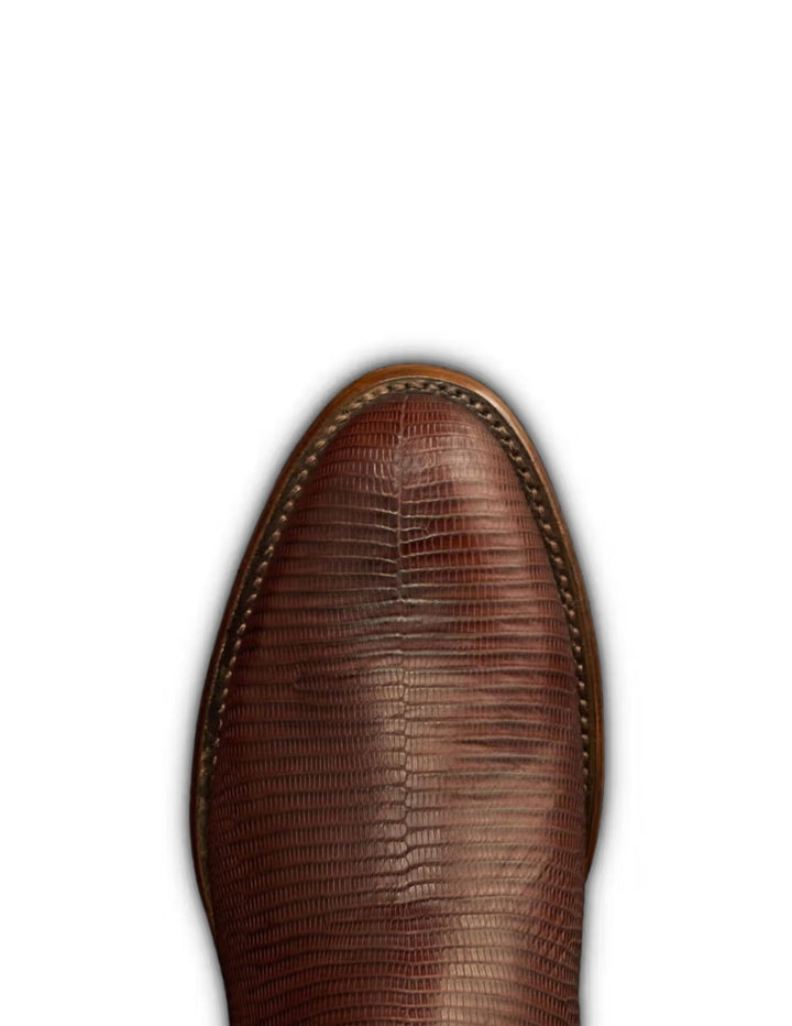 Tecovas Mens The Earl Hickory Lizard Boots