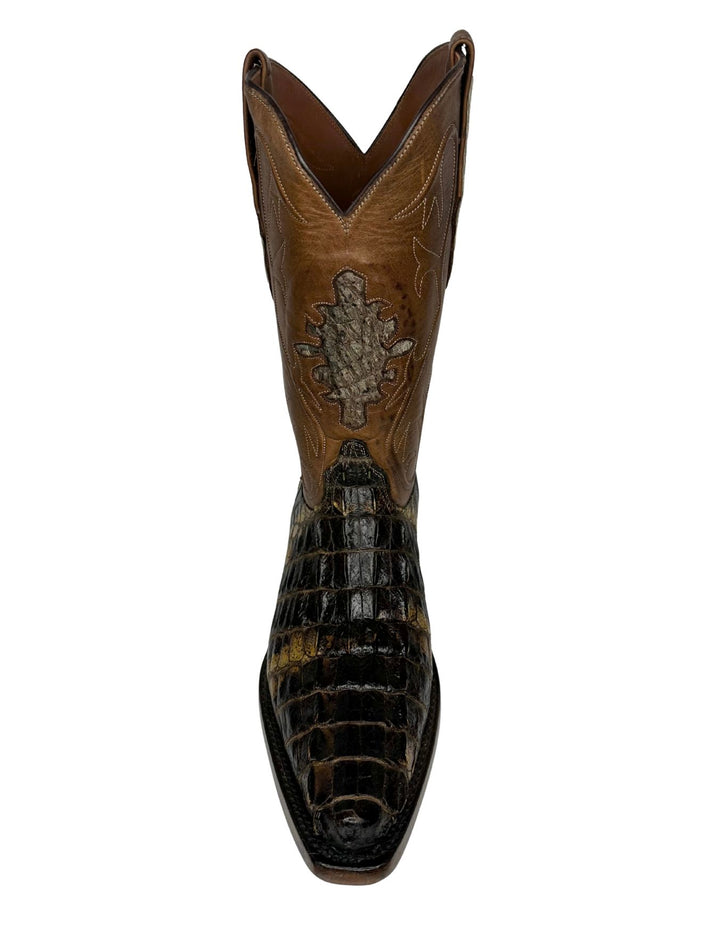 Black Jack Mens The Jorge Alligator Tail Boots