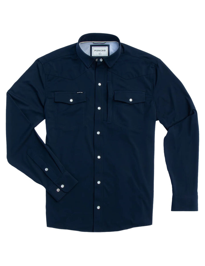 Poncho Mens The Pacifico Long Sleeve Shirt