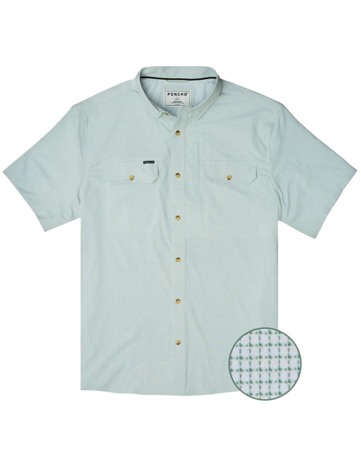 Poncho Mens The Carolina Rig Short Sleeve Shirt