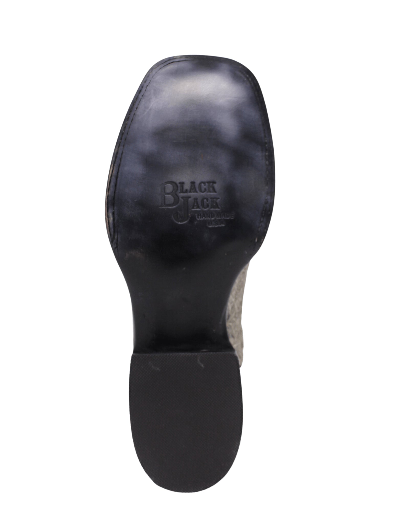 Mens Black Jack Natural Hornback Caiman Crocodile – Texas
