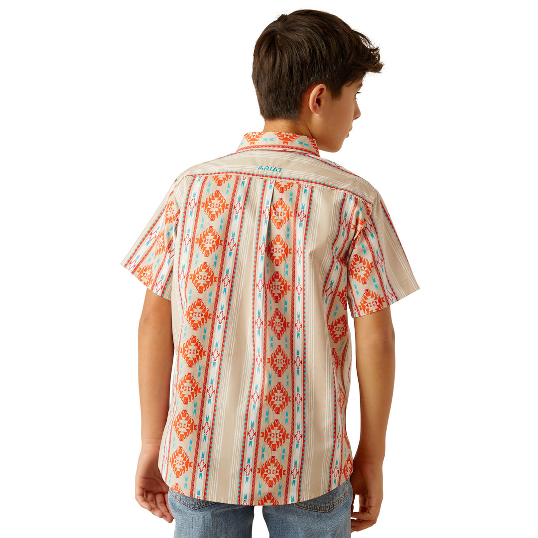 Ariat Boys Wade Short Sleeve Shirt