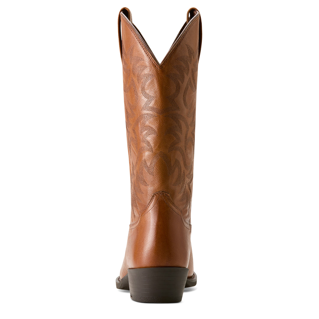 Ariat Womens Cognac Heritage R Toe Boots