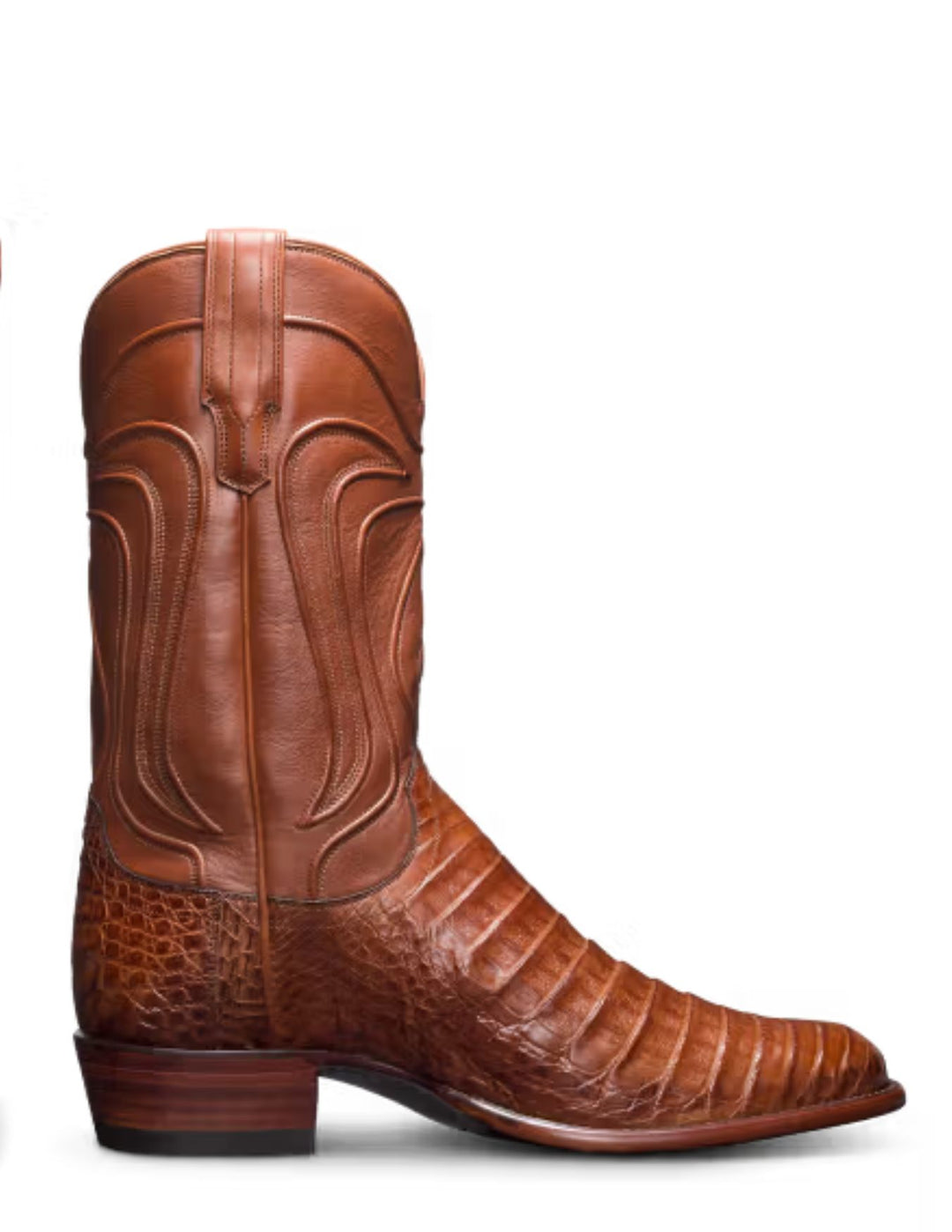 Tecovas Mens The Dillon Pecan Caiman Boots