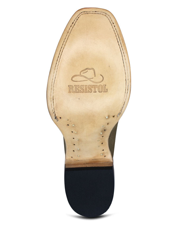Resistol Mens Ranch Tan Roughout Boots