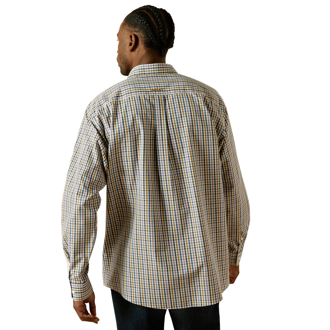 Ariat Mens Dusty Purple Long Sleeve Shirt