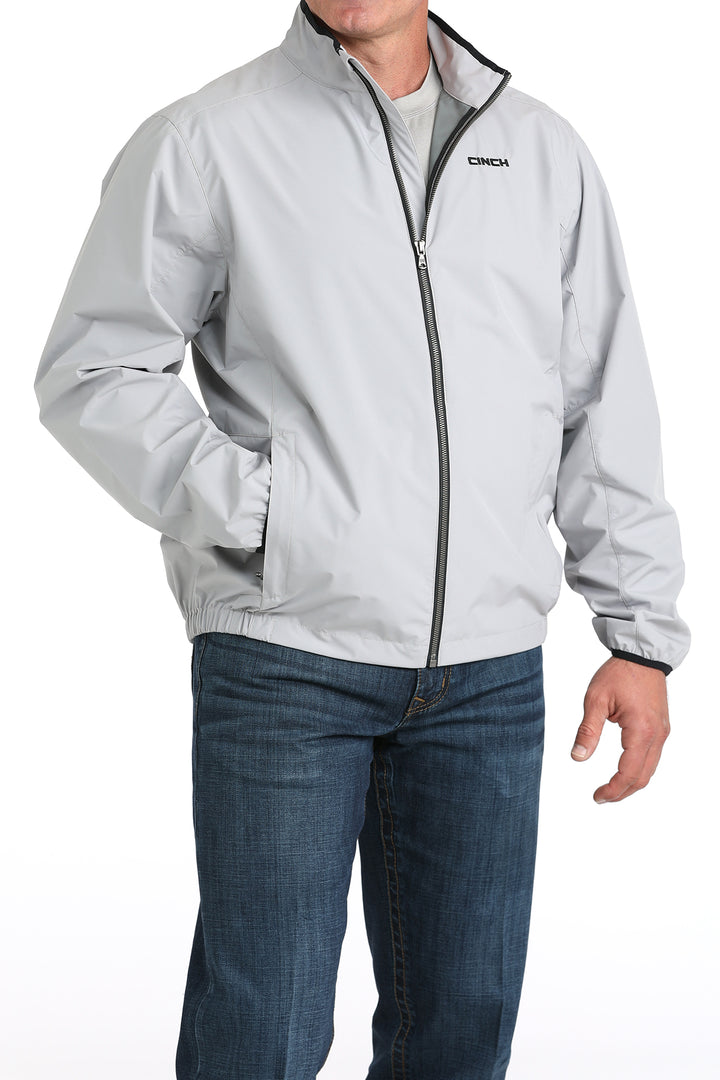 Cinch Mens Light Grey Golf Jacket