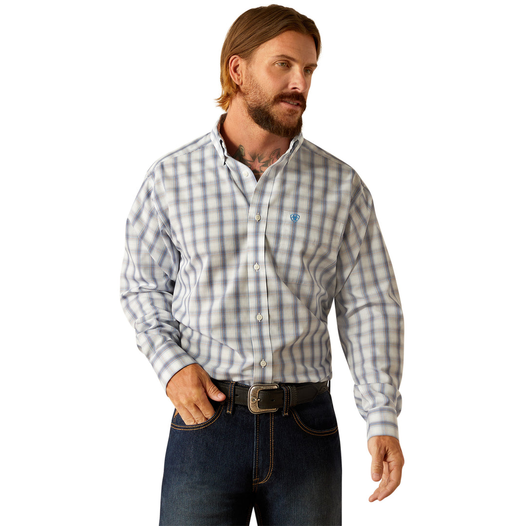 Ariat Mens Wrinkle Free Briar Classic Fit Shirt