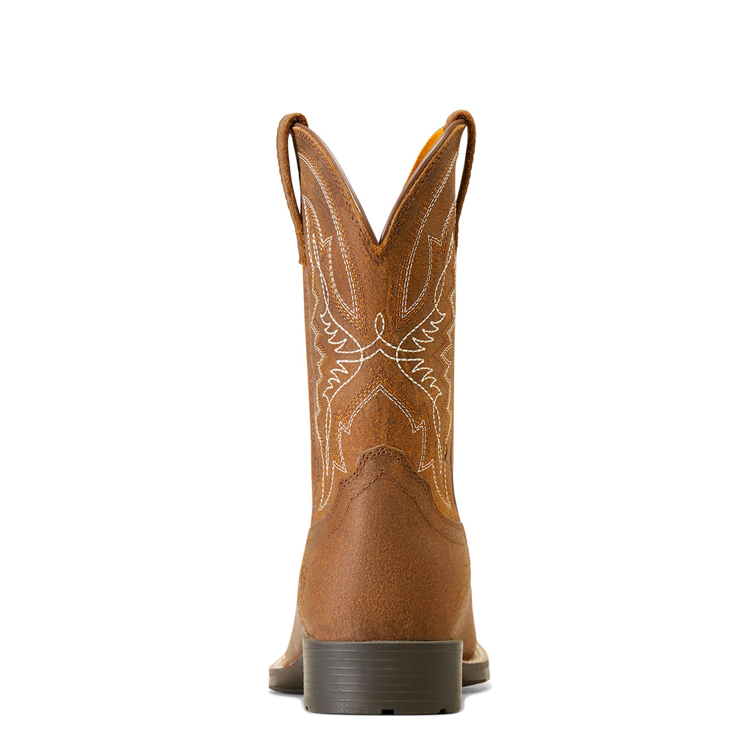 Ariat Kids Distressed Tan Hybrid Rancher Western Boots