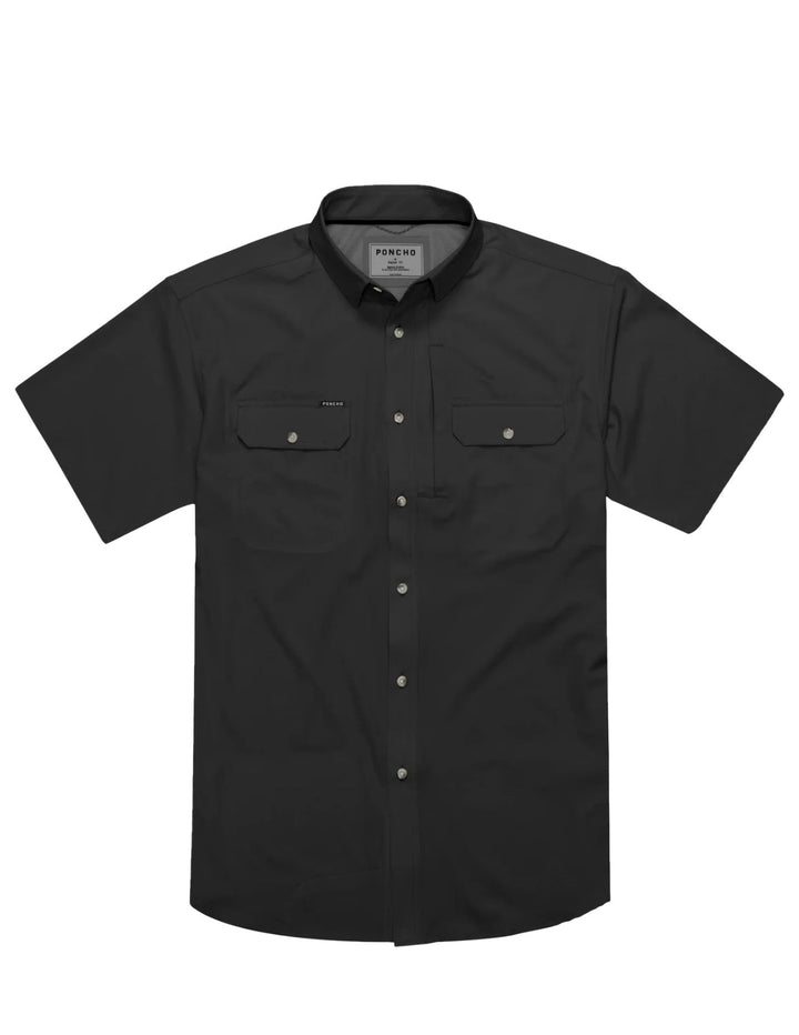Poncho Mens The Burnt End Short Sleeve Shirt