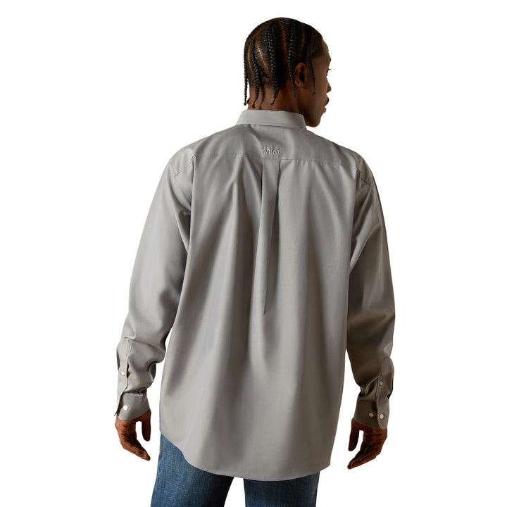 Ariat Mens Solid Oxford Long Sleeve Shirt