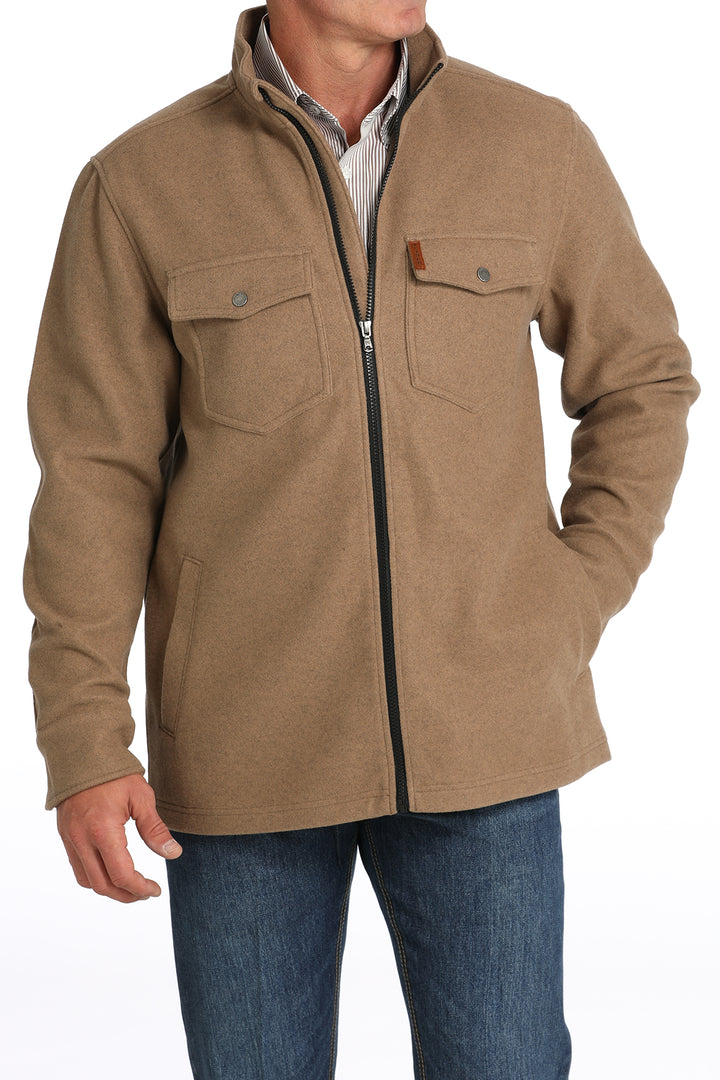 Cinch Mens Khaki Shirt Jacket