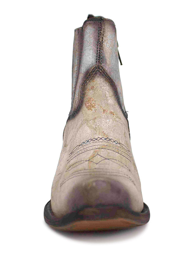 Ladies Lucchese Antique Bone Bootie