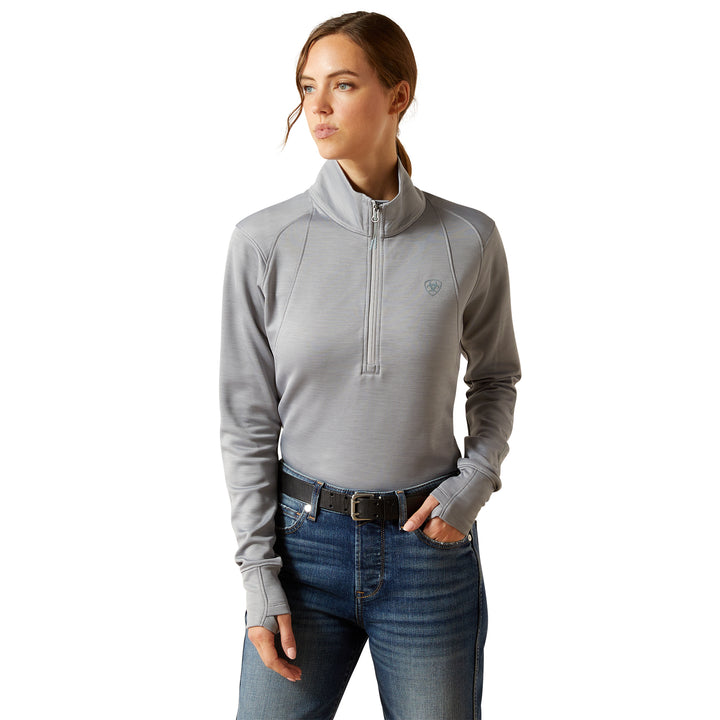 Ariat Womens Heather Team EQ 1/2 Zip Pullover
