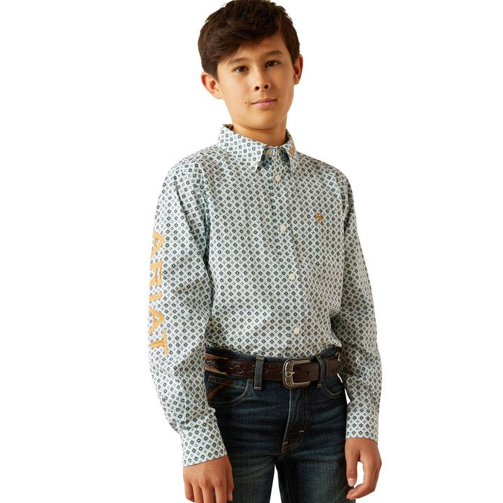Ariat Boys Team Franklin Classic Fit Shirt