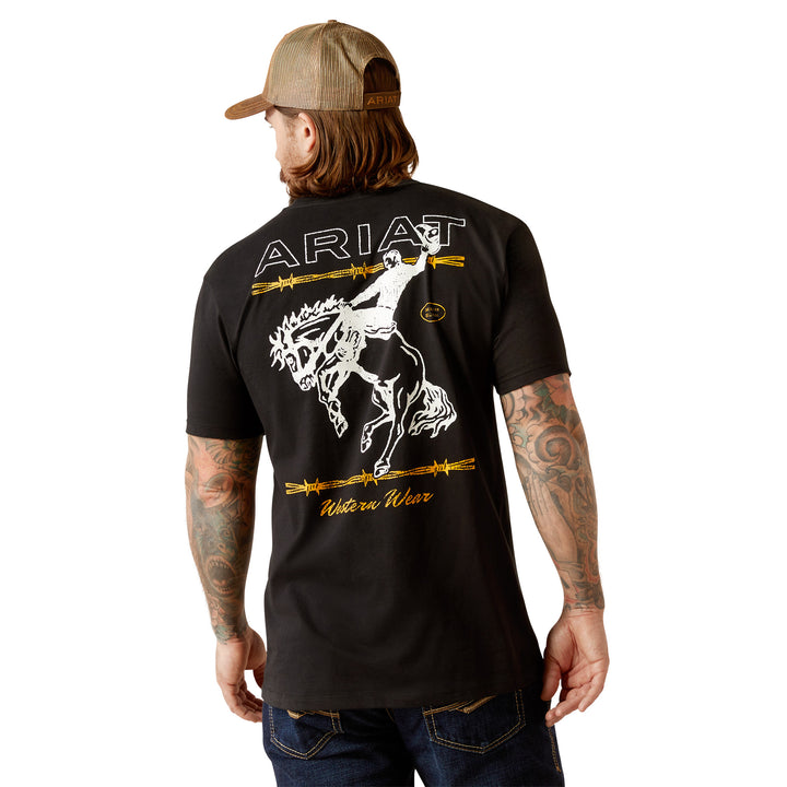 Ariat Mens Black Western T-Shirt