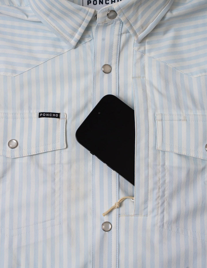 Poncho Mens The Get In Line Shirt