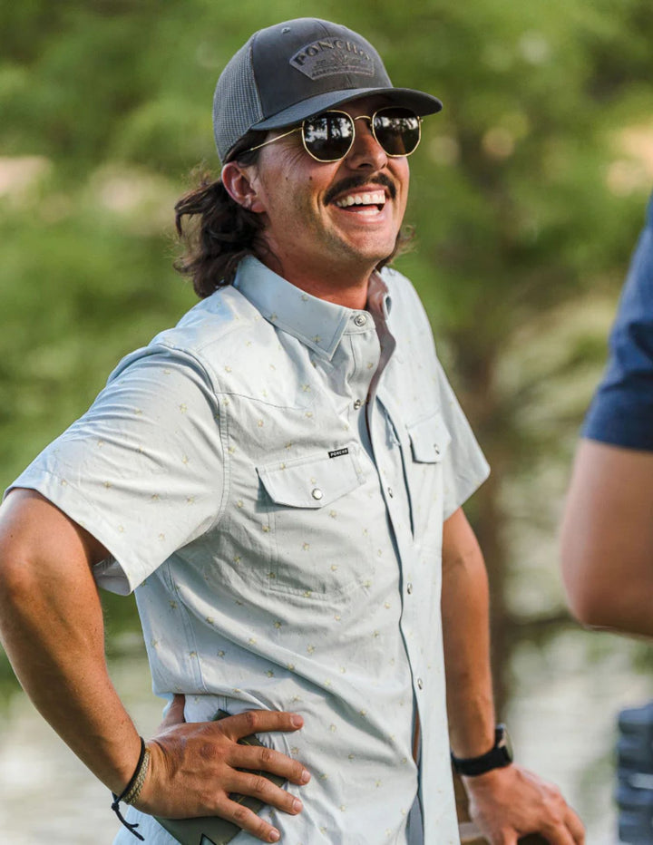 Poncho Mens The Bonito Short Sleeve Shirt