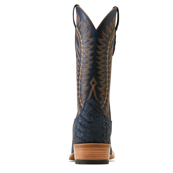 Ariat Mens Futurity Navy Sueded Caiman Boots