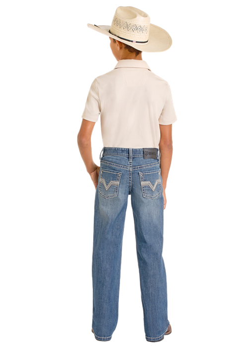 Panhandle Boys Medium Vintage Bootcut Jeans