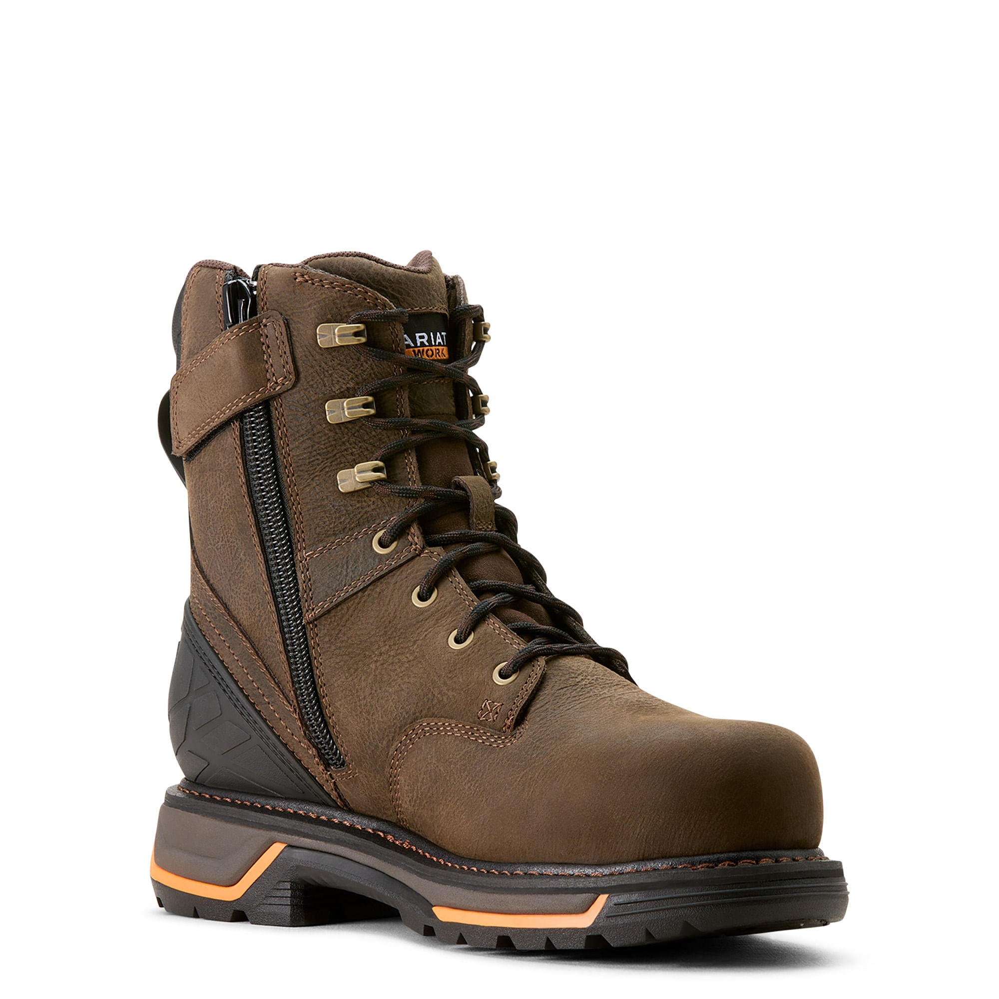 Ariat Mens Big Rig Waterproof Composite Toe Work Boots – Texas