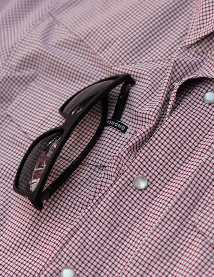 Poncho Mens The Good Bull Long Sleeve Shirt