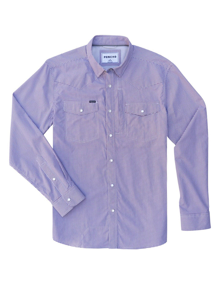 Poncho Mens The Rogers Long Sleeve Shirt