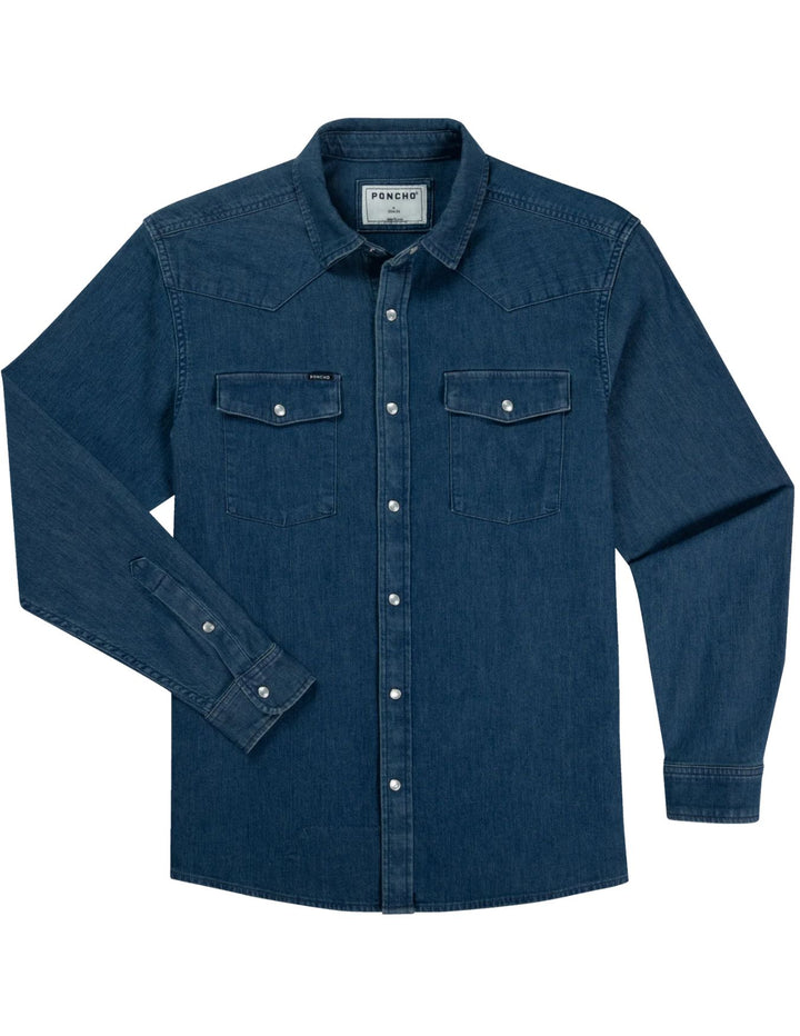 Poncho Mens The Sanderson Long Sleeve Shirt