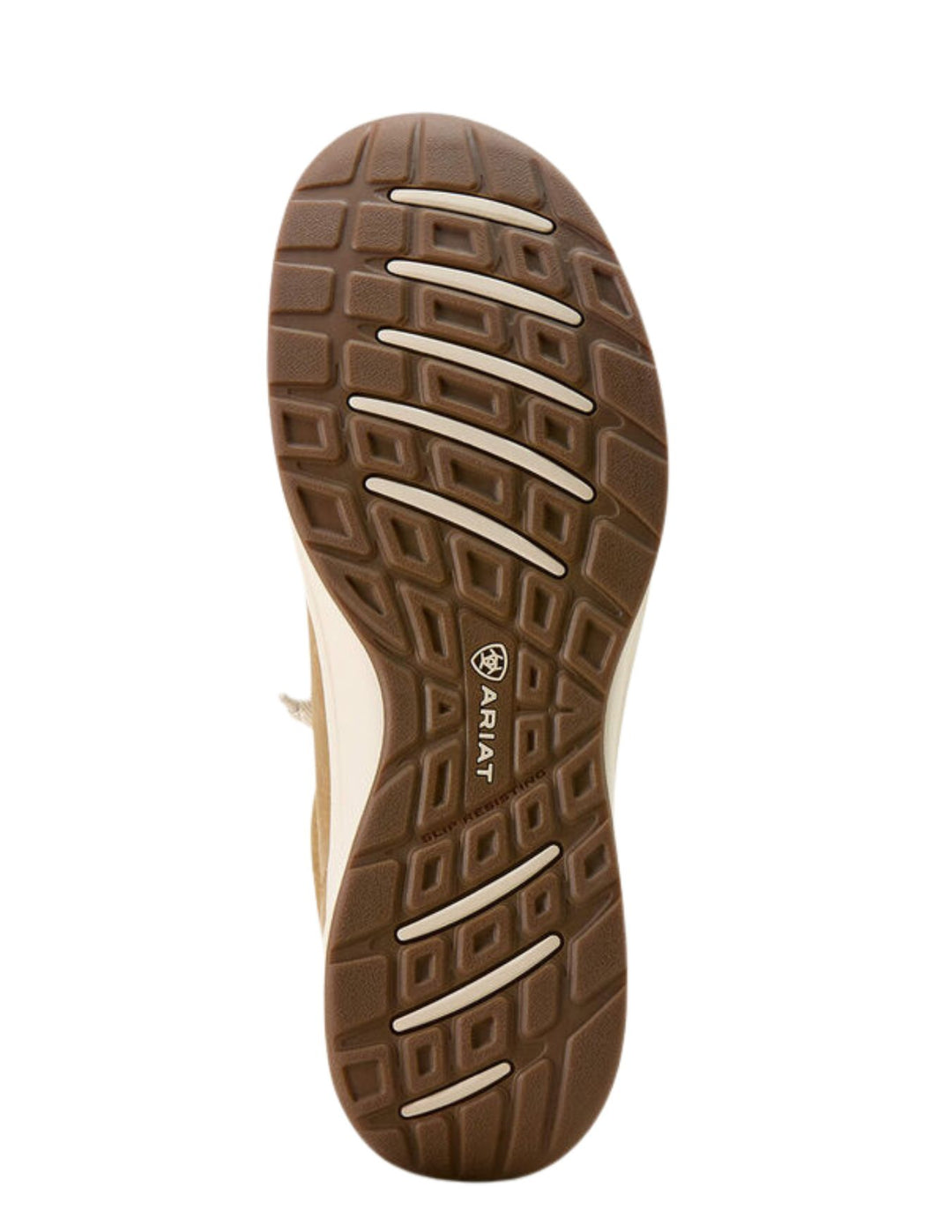 Ariat Mens Light Tan Croc Print Buckeye Waterproof Shoes