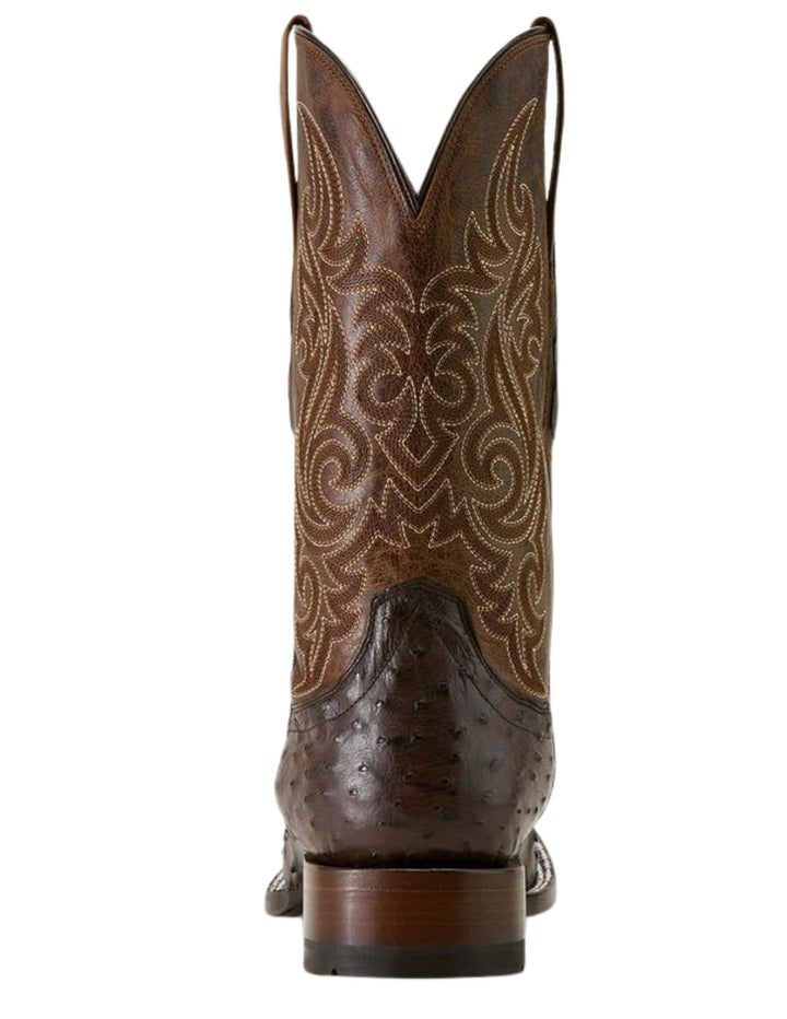 Ariat Mens Classic Cash Cigar Full Quill Ostrich Boots