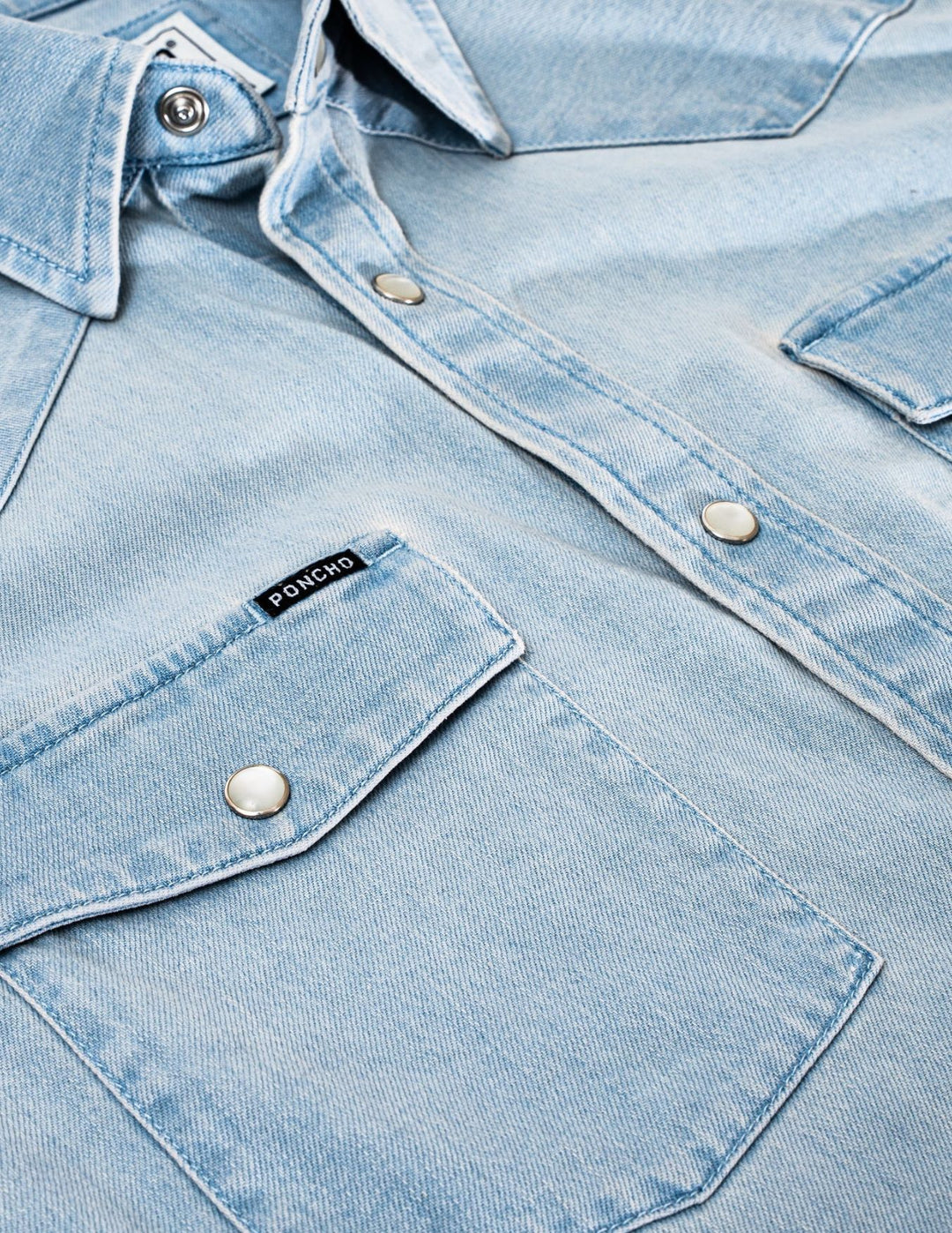 Poncho Mens The Right to Bare Arms Denim Shirt