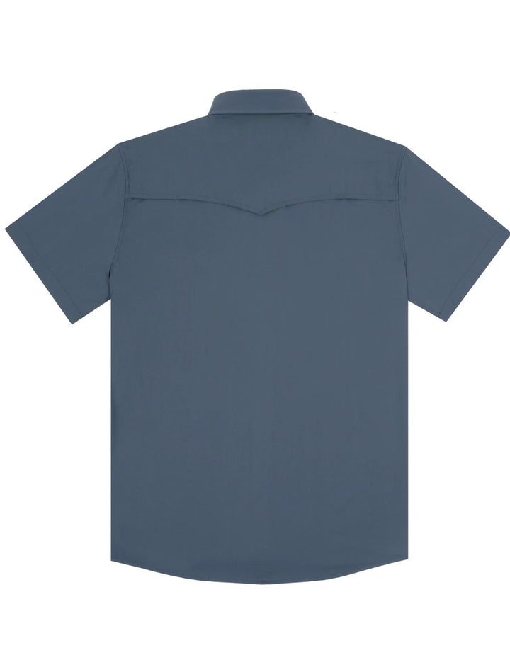 Poncho Mens The Dogtooth Short Sleeve Shirt