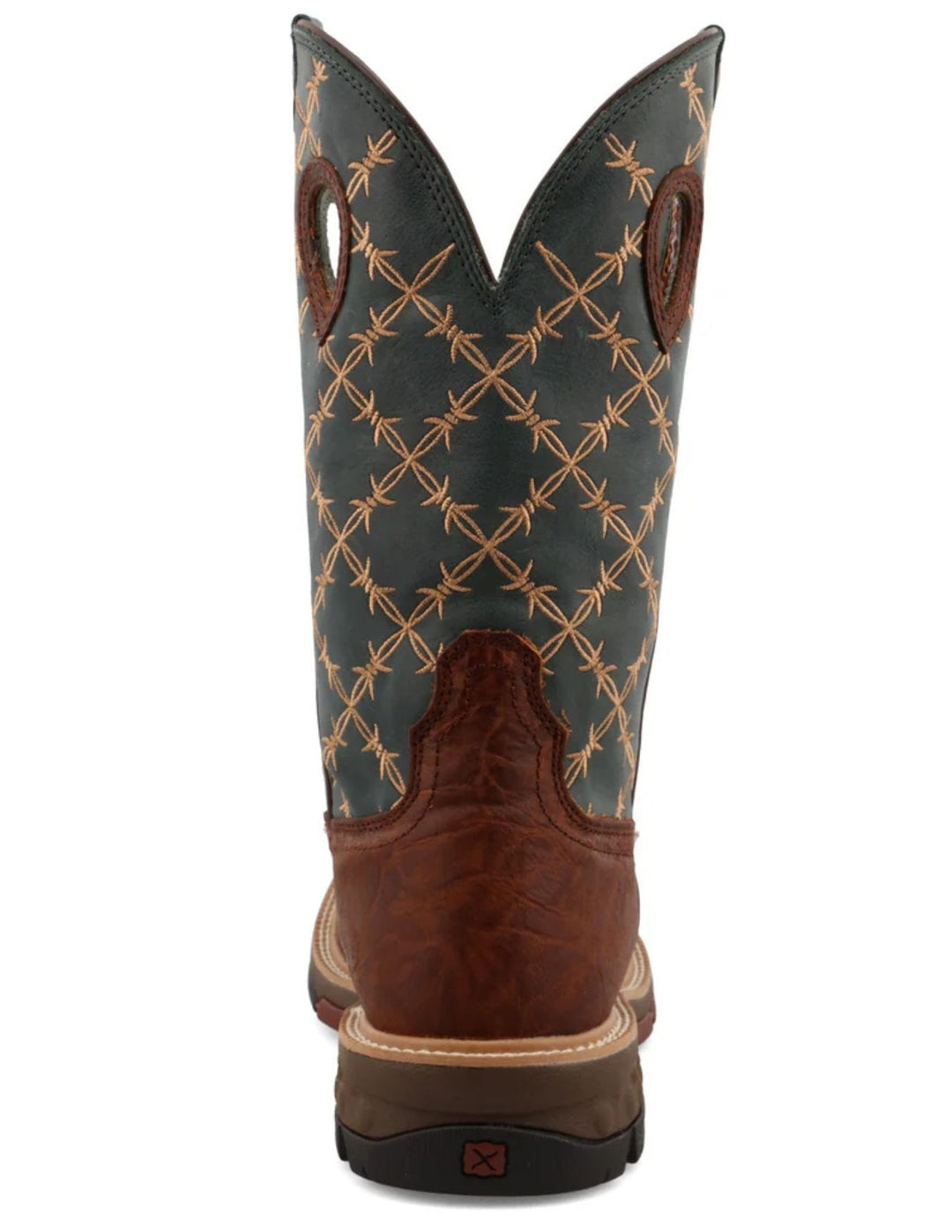Twisted X Mens Soft Toe 12" Western Work Boots