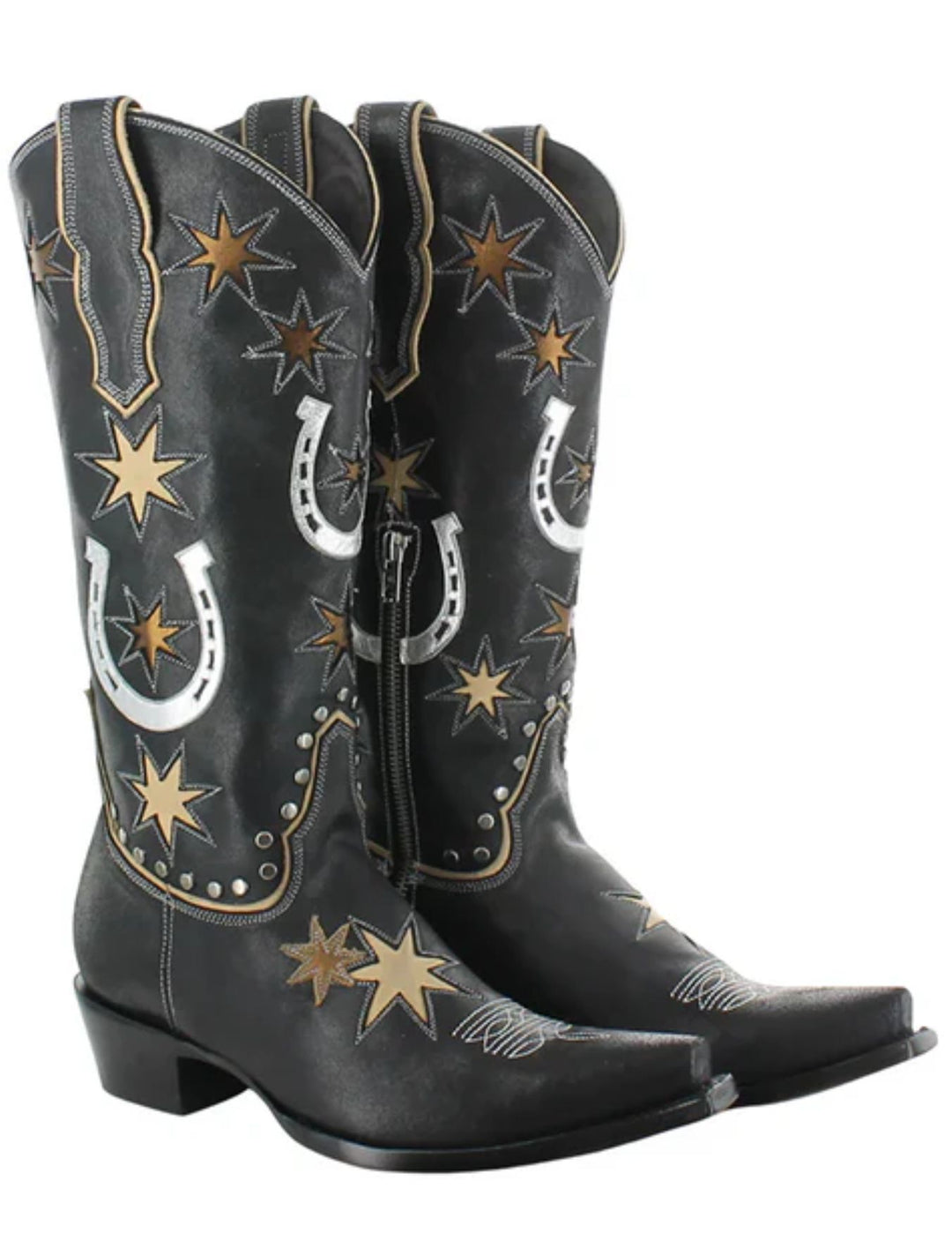 Old Gringo Womens Lucky Star Black Boots