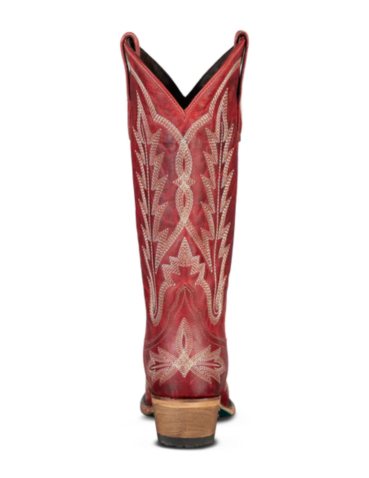 Lane Womens Lexington Smoldering Ruby Boots