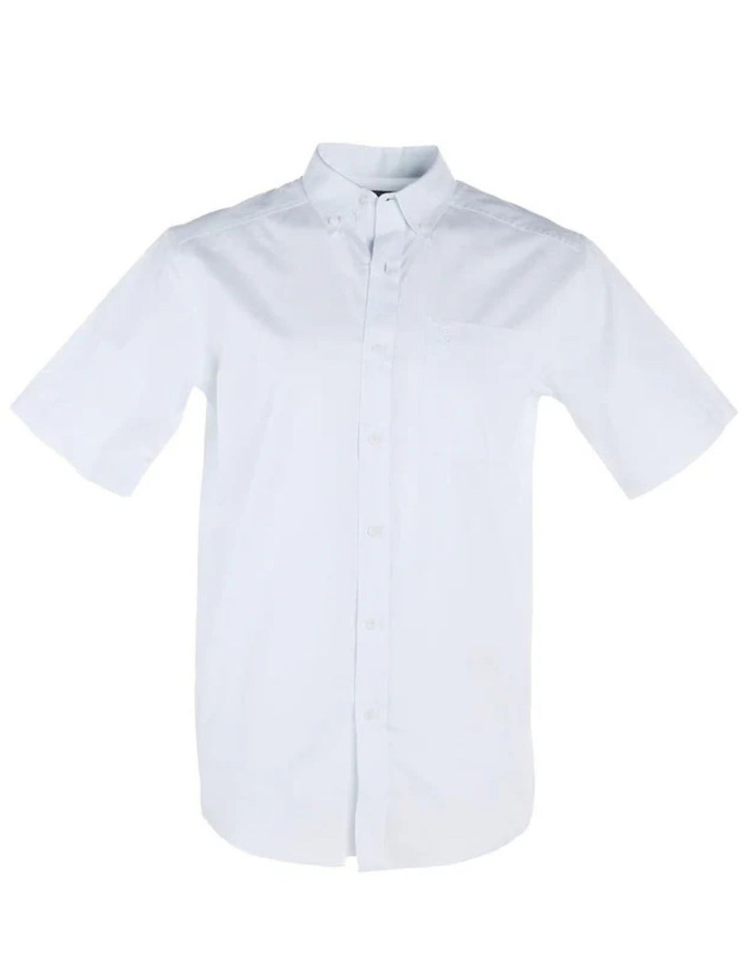 ariat white dress shirt Ariat Men's White/Khaki Team Logo Lightweight Twill Shirt