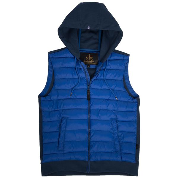 Sts Ranchwear Mens Navy Witten Vest