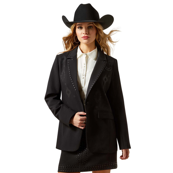 Ariat Womens Black After Party Blazer